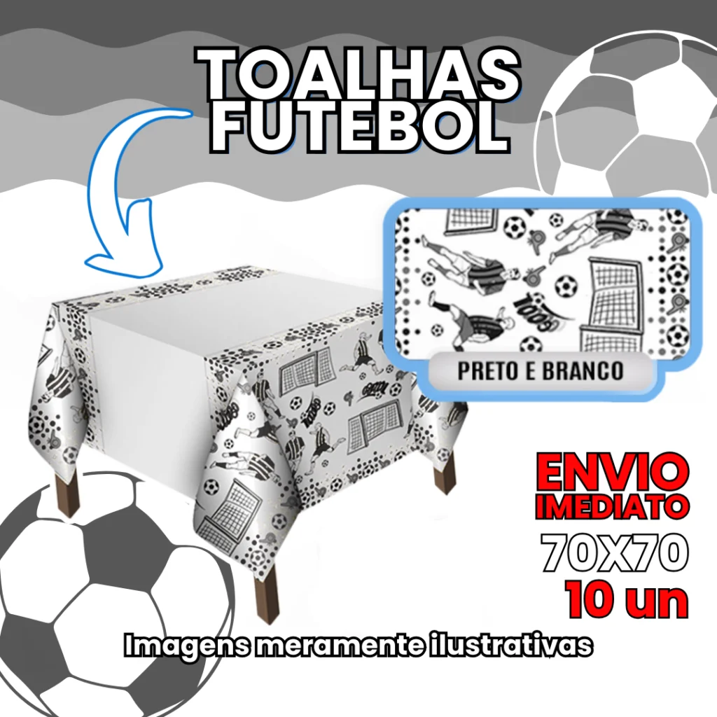 Toalha de Mesa Leitosa Festiva Temas 70x70 cm