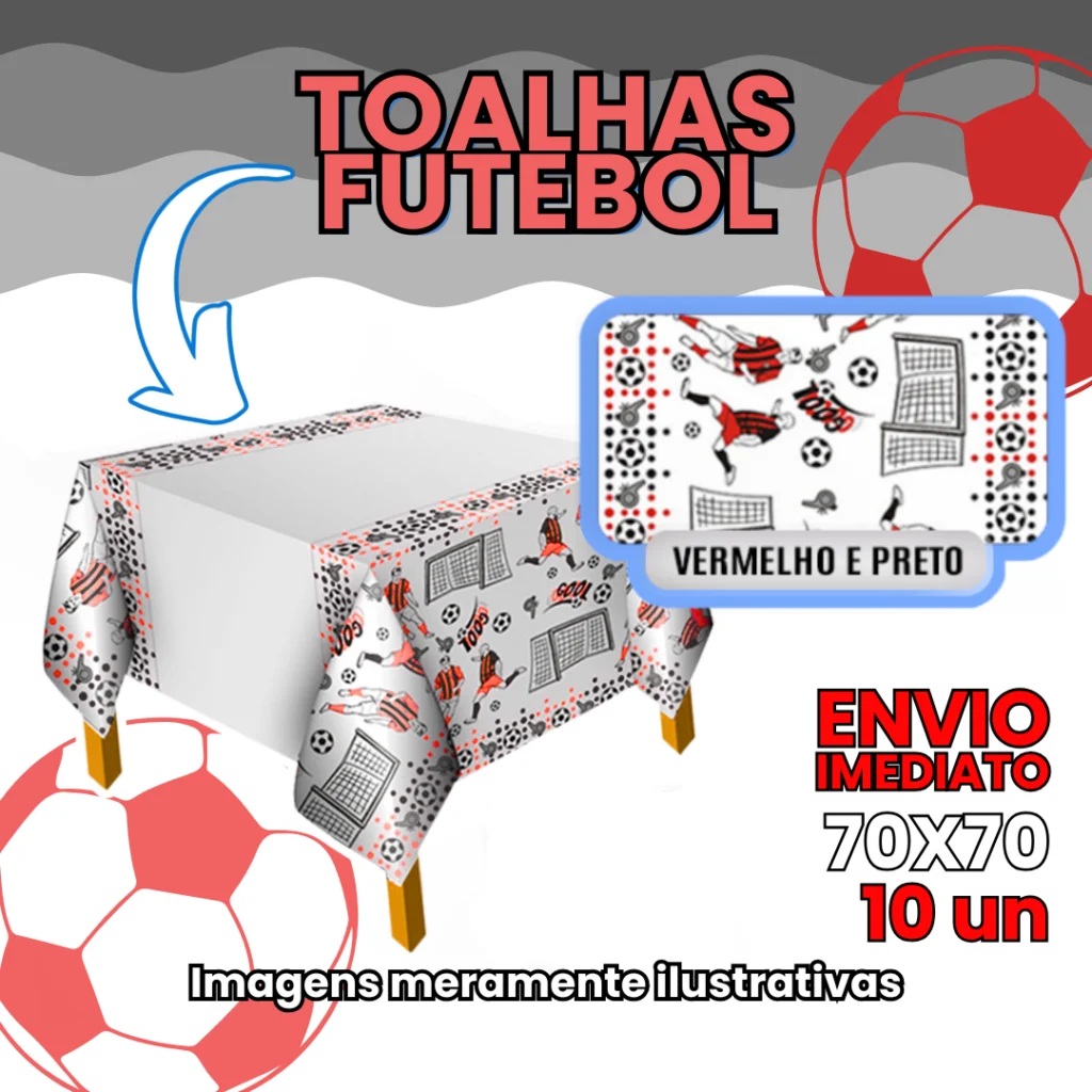 Toalha de Mesa Leitosa Festiva Temas 70x70 cm