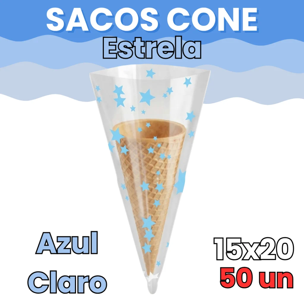 Saco Cone Trufado Estrela