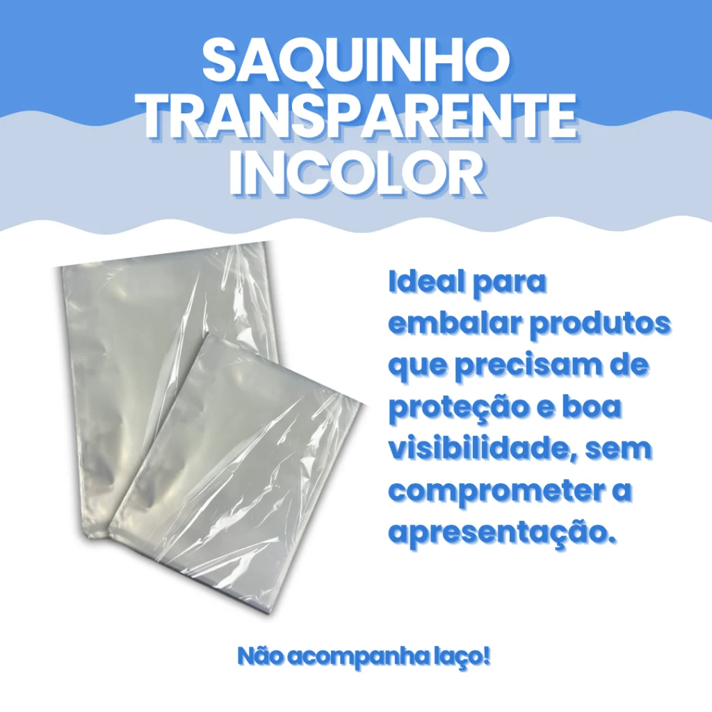 Sacos Incolores PP Transparente
