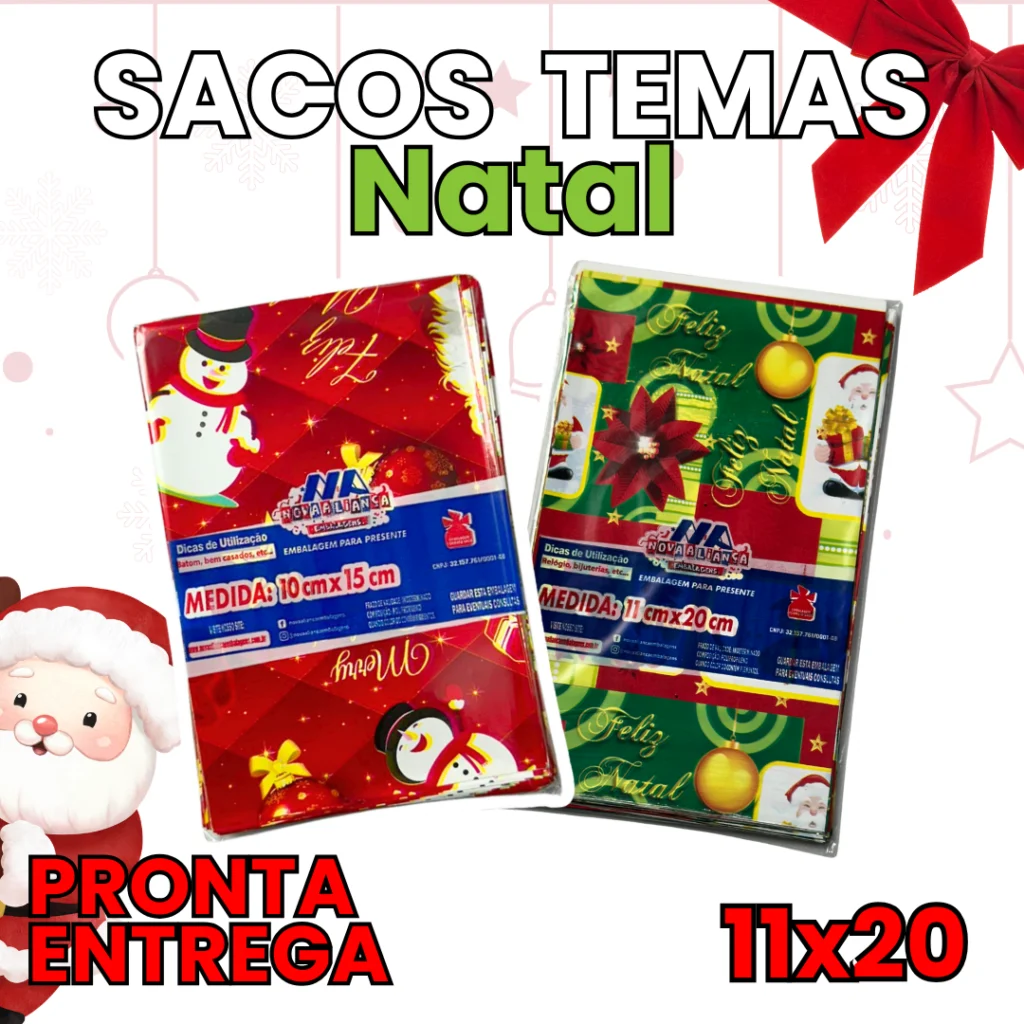 Saco Temático de Natal