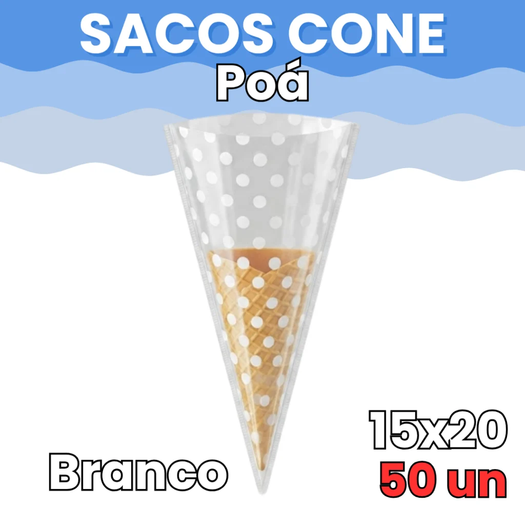Saco Cone Trufado Poá