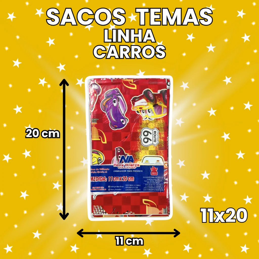 Sacos para Presentes Linha Infantil