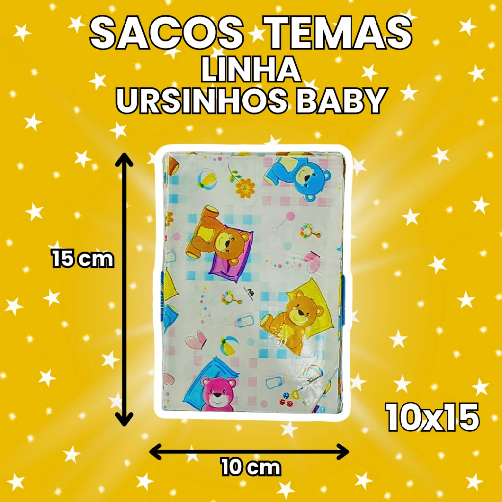 Sacos para Presentes Linha Infantil